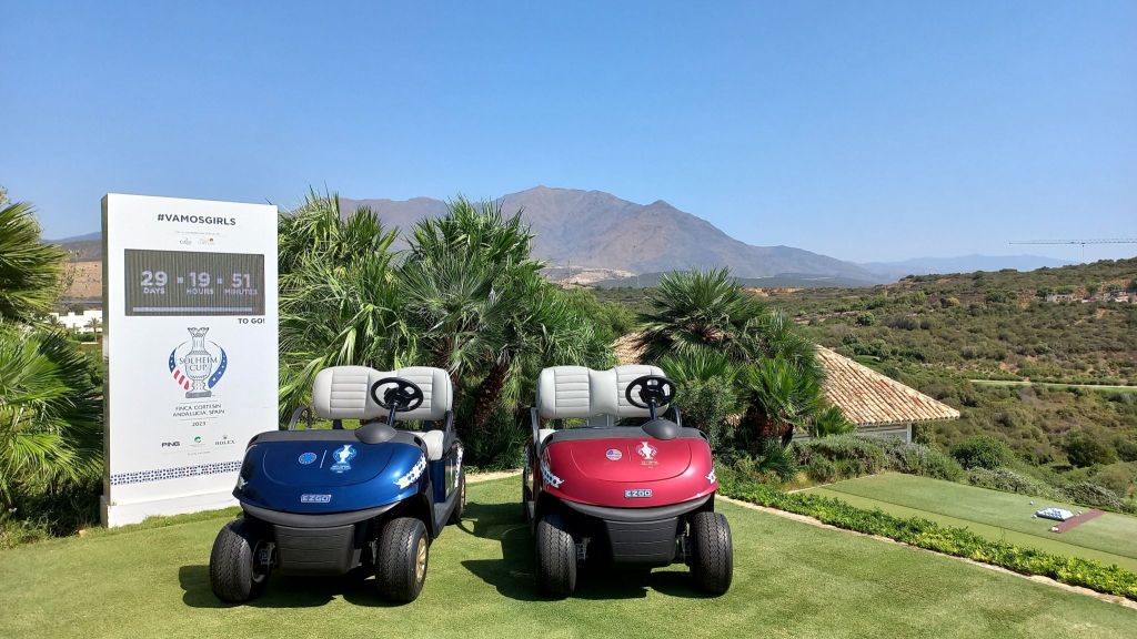 Green Mowers, proveedor de los vehículos de campo de alquiler en la Solheim Cup de Golf en Málaga 