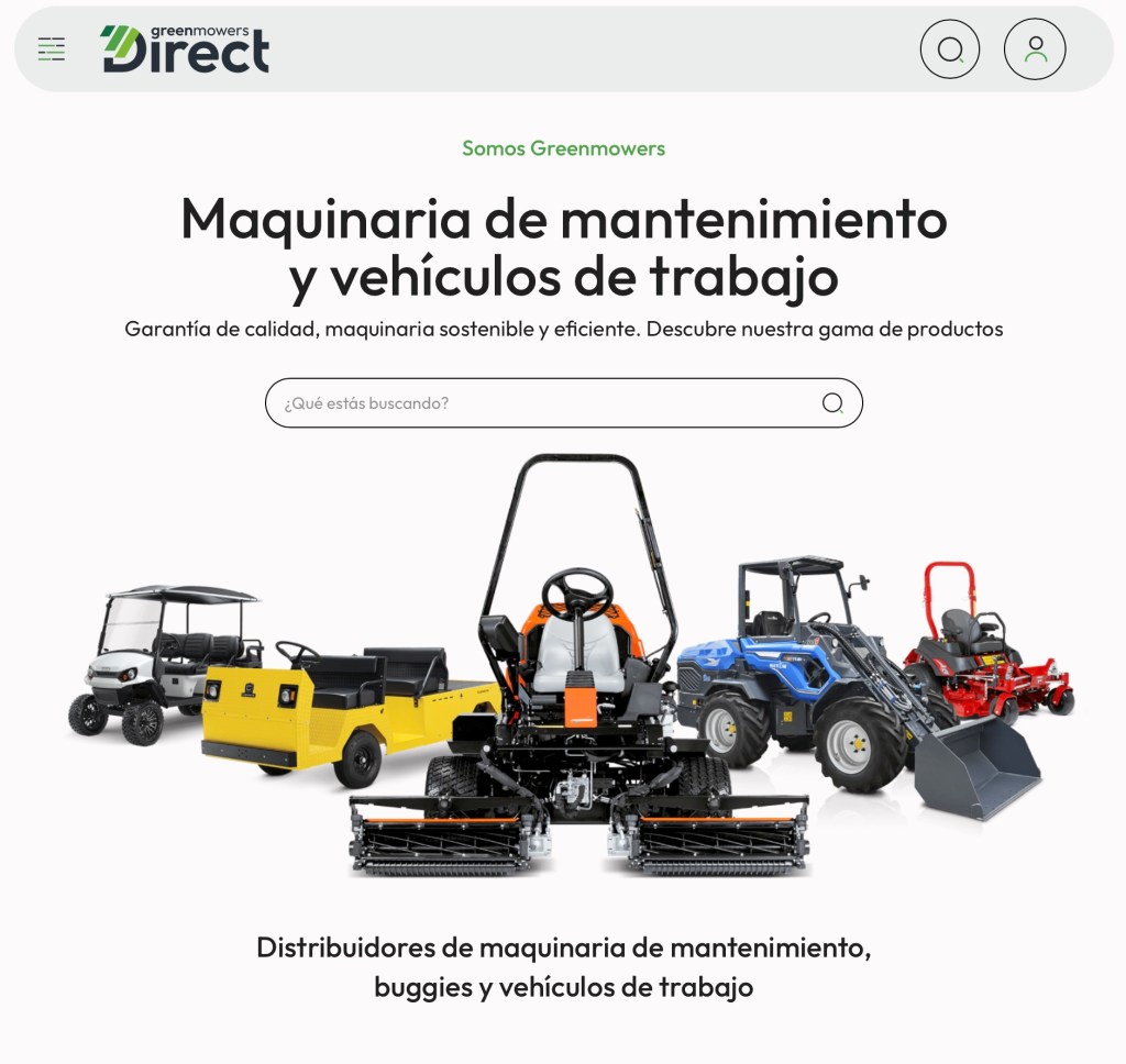DIRECT: Nueva tienda on line de Green Mowers 